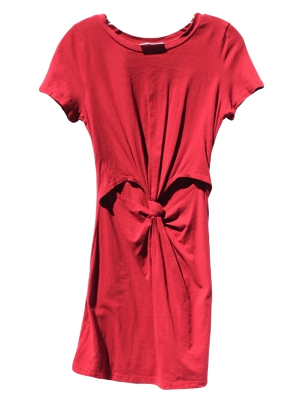 Ruby & Jenna Red Cut-Out Dress